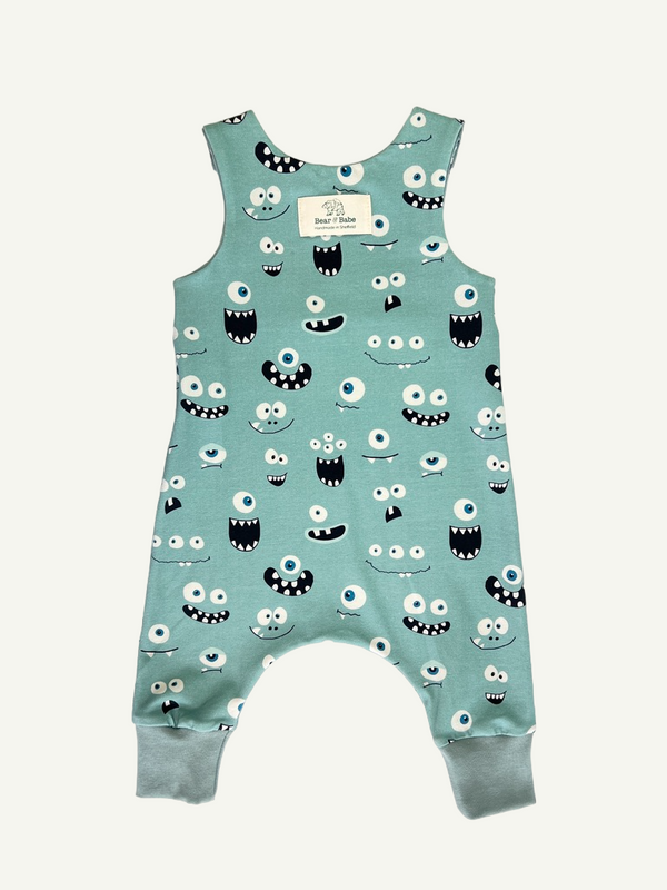 Monster Smiles Baby and Children's Romper