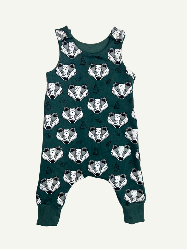 Green Badgers Baby and Children's Romper