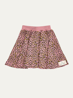 Pink Leopard Print Baby and Children's Skirt