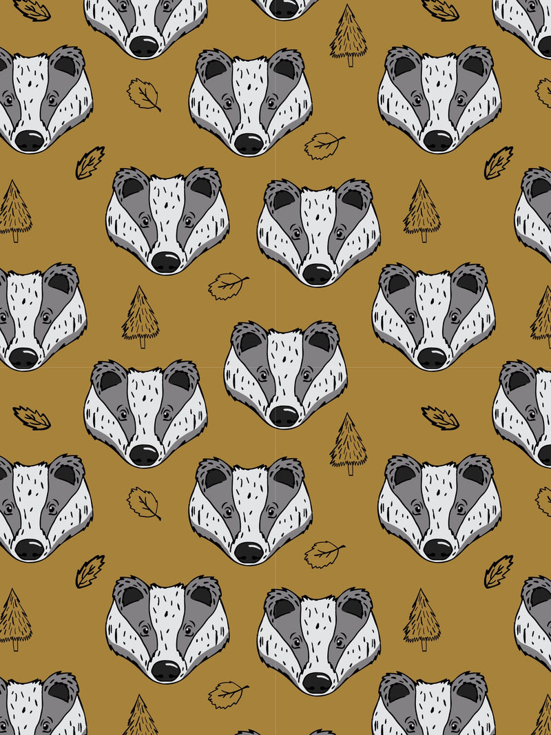 Ochre Badgers Baby and Children's Leggings