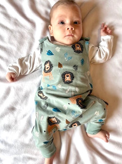 Mint Lions Baby and Children's Romper