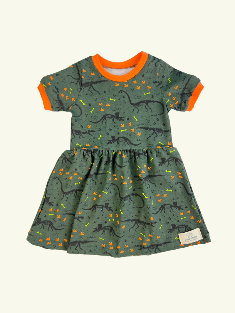 Dino Bones Baby and Children's Dress