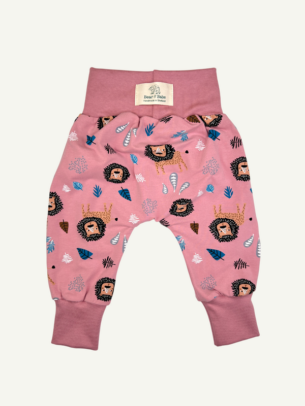 Rose Lions Baby and Children's Harem Pants