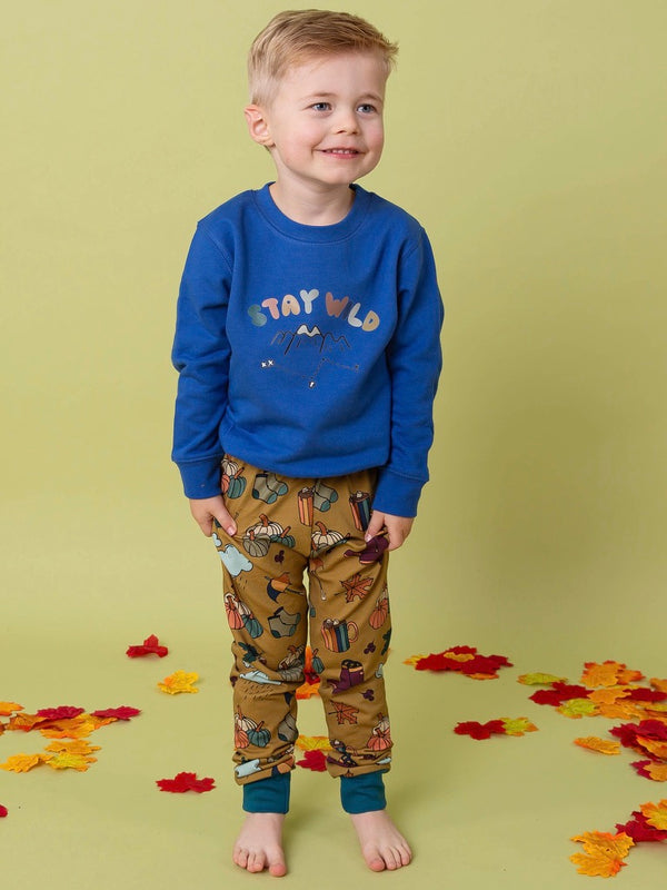 Ochre Autumn Days Baby and Children's Leggings