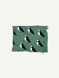 Green Puffins Baby and Children's Snood