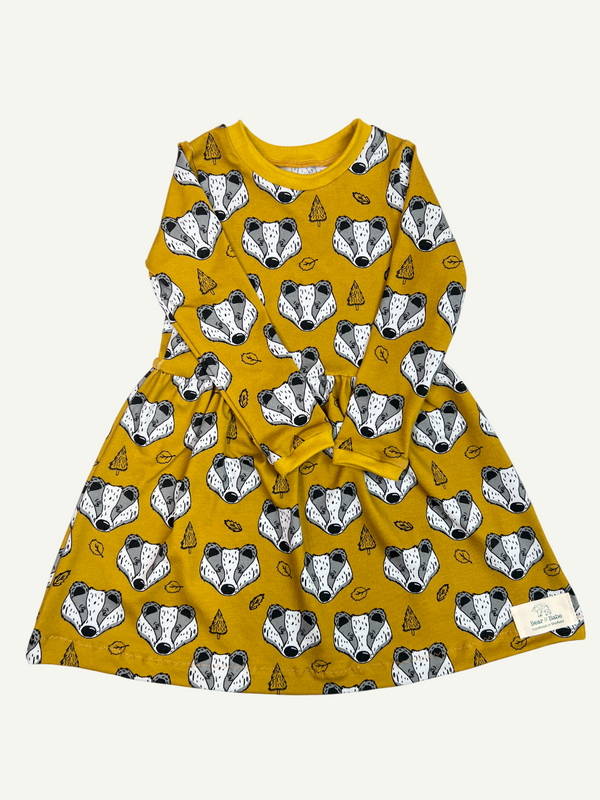 Ochre Badgers Baby and Children's Dress