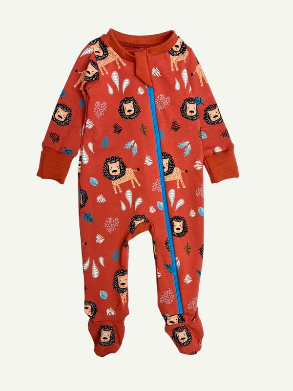 3-6 Months Baby and Children's Zip Sleepsuit, Variety of Prints (Ready to Ship)