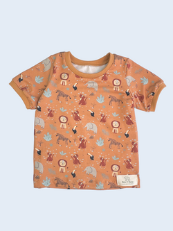 Safari Tour Baby and Children's T-shirt