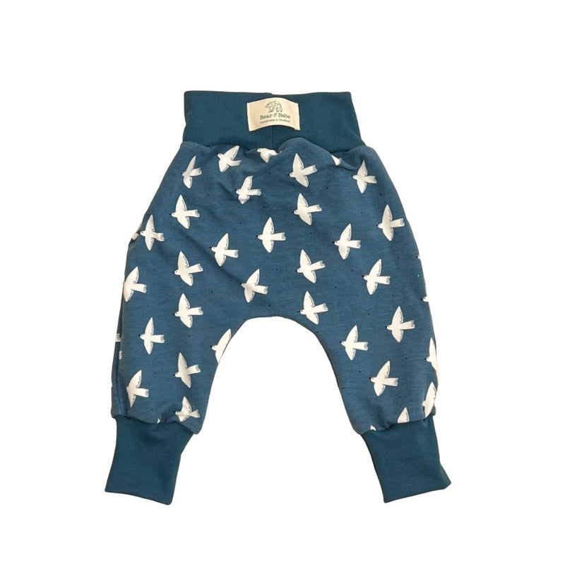 0-3 Months Baby and Children's Harem Pants, Variety of Prints (Ready to Ship)