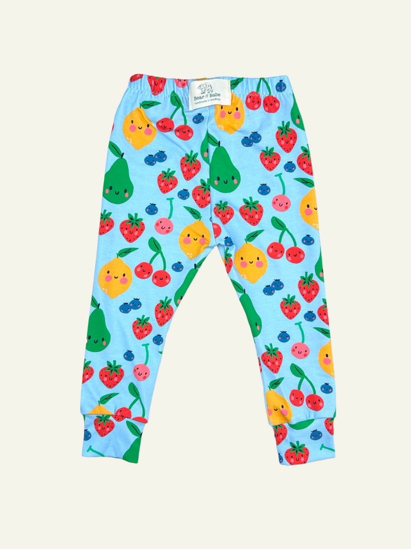 Blue Fruits Baby and Children's Leggings