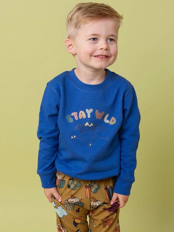 Stay Wild Baby and Children's Sweater