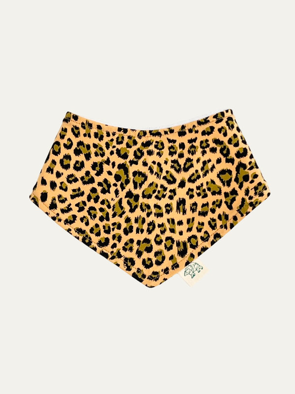 Yellow Leopard Print Baby and Children's Bib