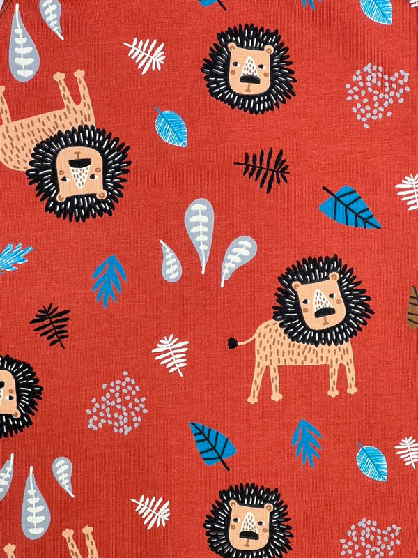 Rust Lions Baby and Children's Skirt