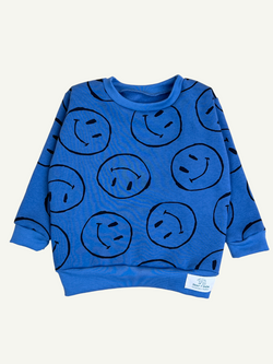 Blue Smells Like Kid Spirit Baby and Children's Sweater