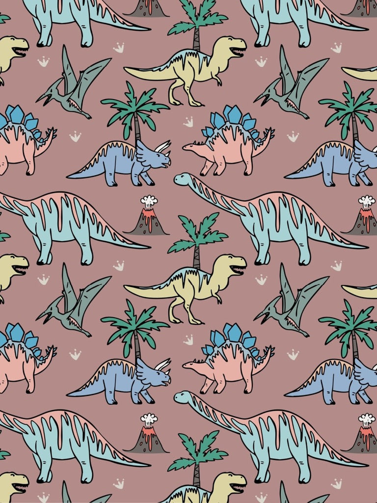 Rose Dinosaurs Baby and Children's Leggings - PRE-ORDER