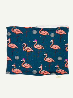 Flamingo Christmas Disco Adult's Snood