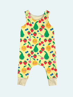 Yellow Fruits Baby and Children's Romper