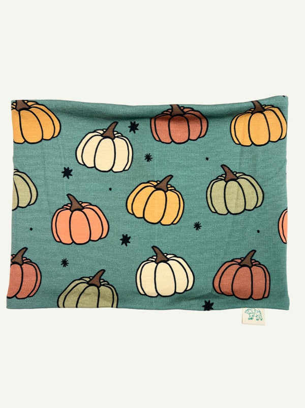 Khaki Green Pumpkins Adult's Snood