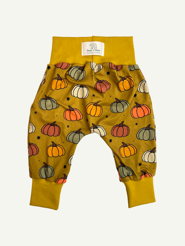 Ochre Pumpkins Baby and Children's Harem Pants