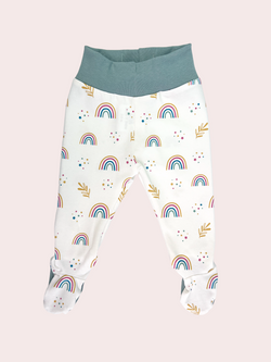 Rainbows Baby and Children's Footed Leggings