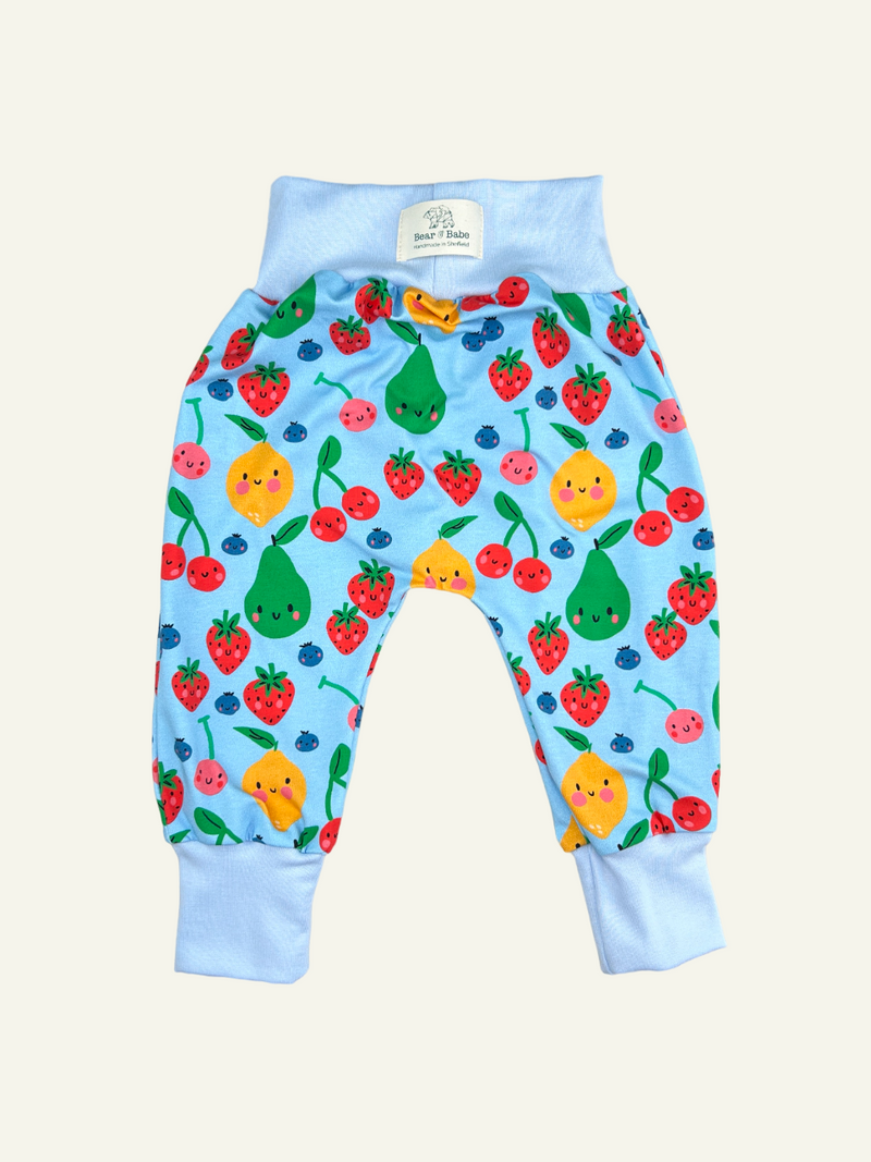 Blue Fruits Baby and Children's Harem Pants