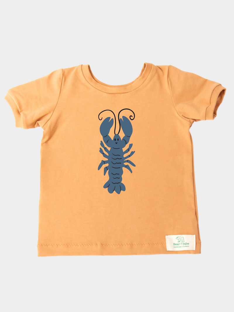 Blue Lobster Baby and Children's T-shirt