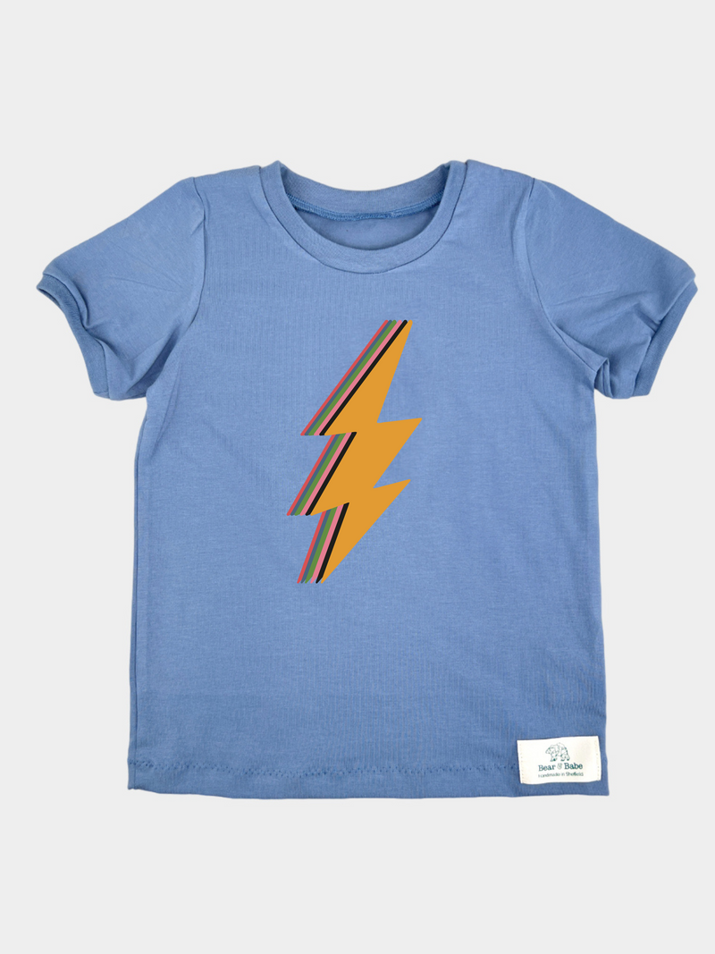 Lightning Bolt Baby and Children's T-shirt