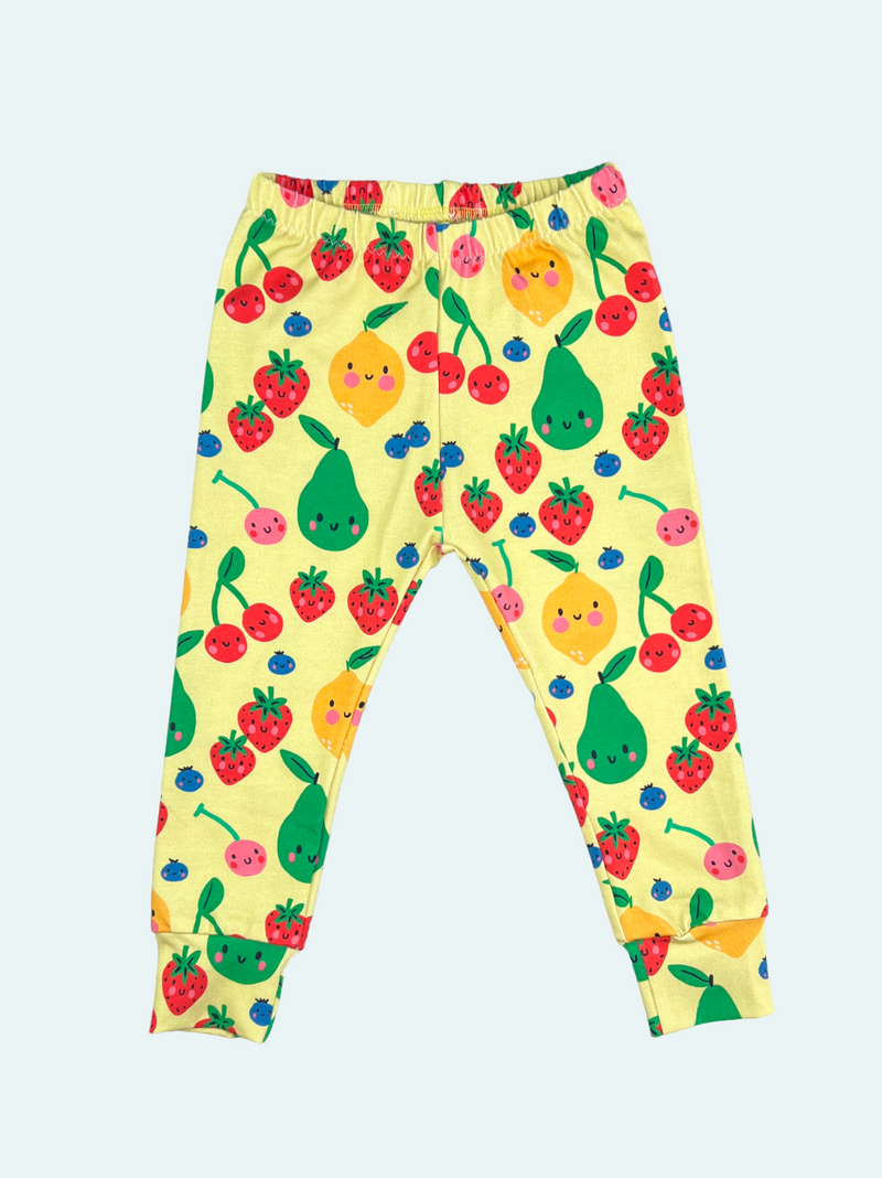 Yellow Fruits Baby and Children's Leggings