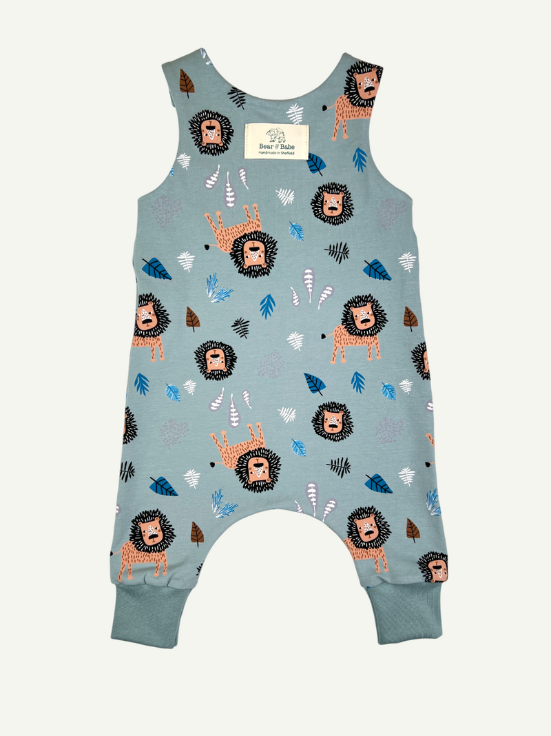 Mint Lions Baby and Children's Romper