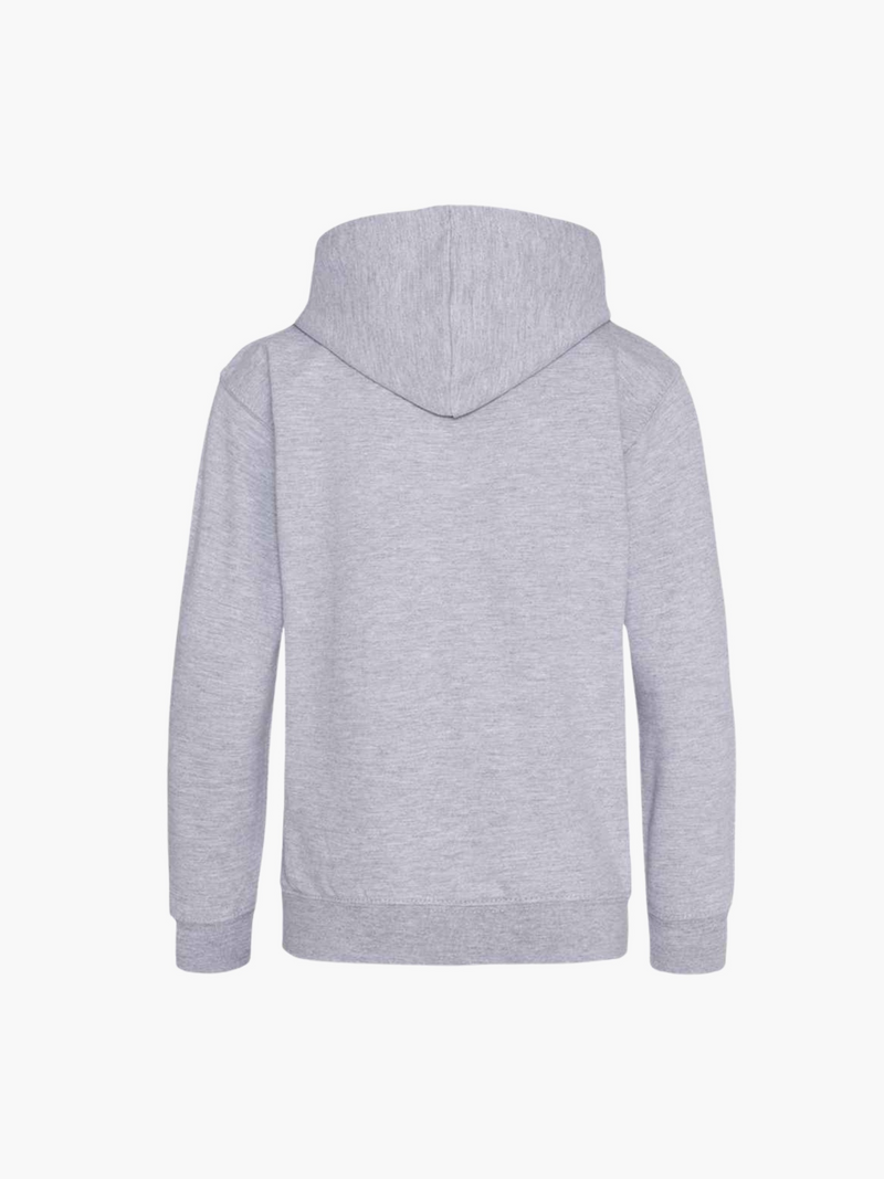 Grey Lightning Bolt Children's Hoodie