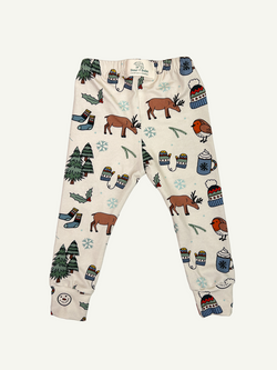 Christmas 4-5 Years Baby and Children's Leggings, Variety of Prints (Ready to Ship)