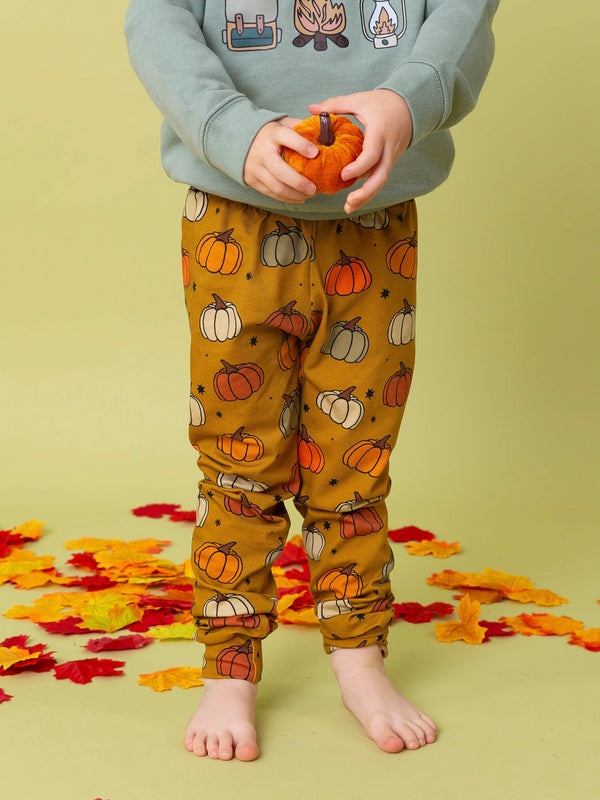 Ochre Pumpkins Baby and Children's Leggings