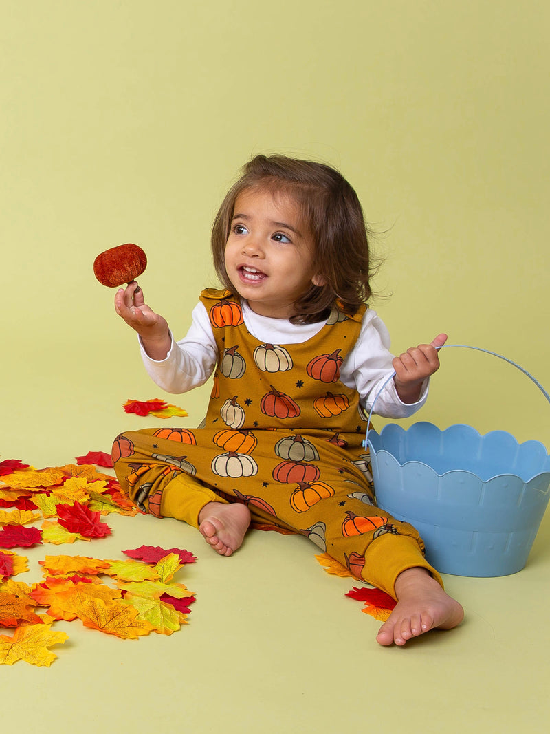 Ochre Pumpkins Baby and Children's Romper