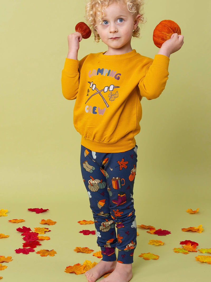 Blue Autumn Days Baby and Children's Leggings