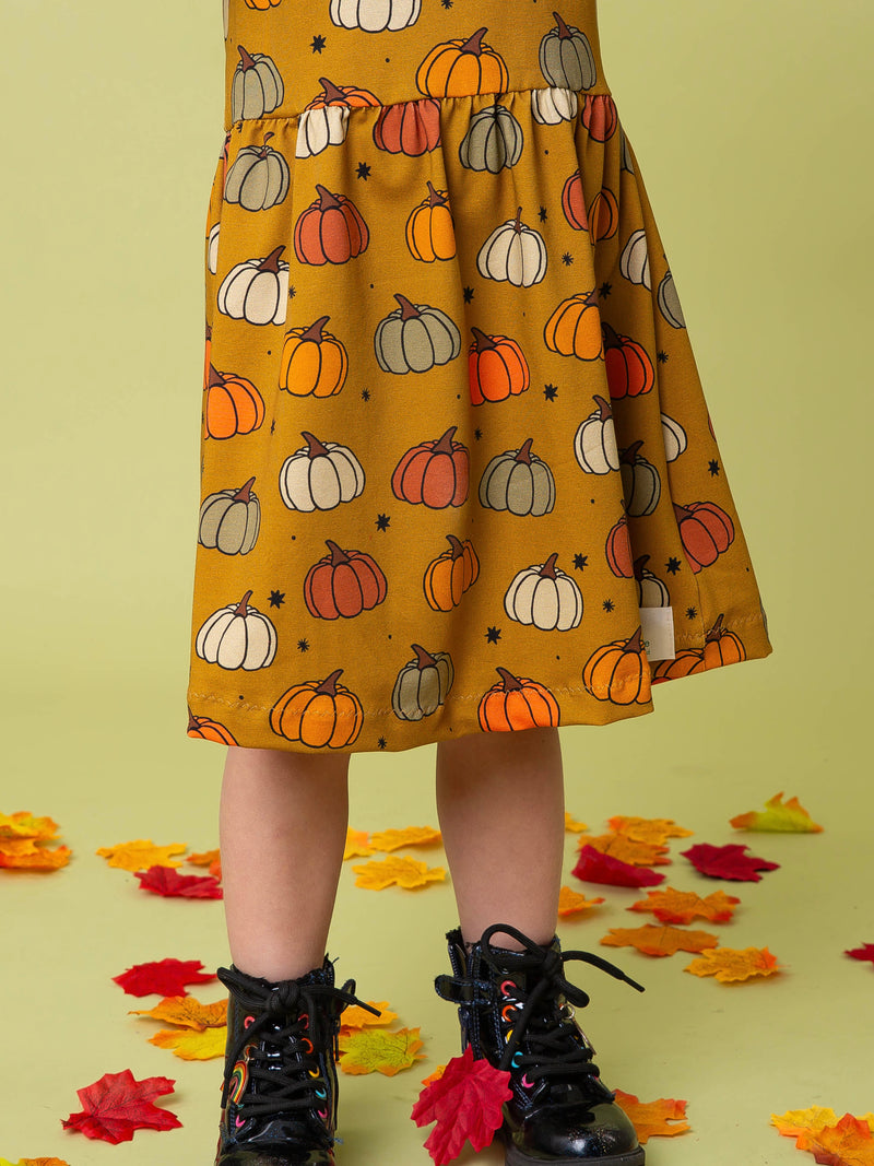 Ochre Pumpkins Baby and Children's Dress