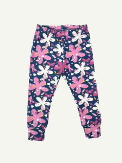 Luna Floral Baby and Children's Leggings